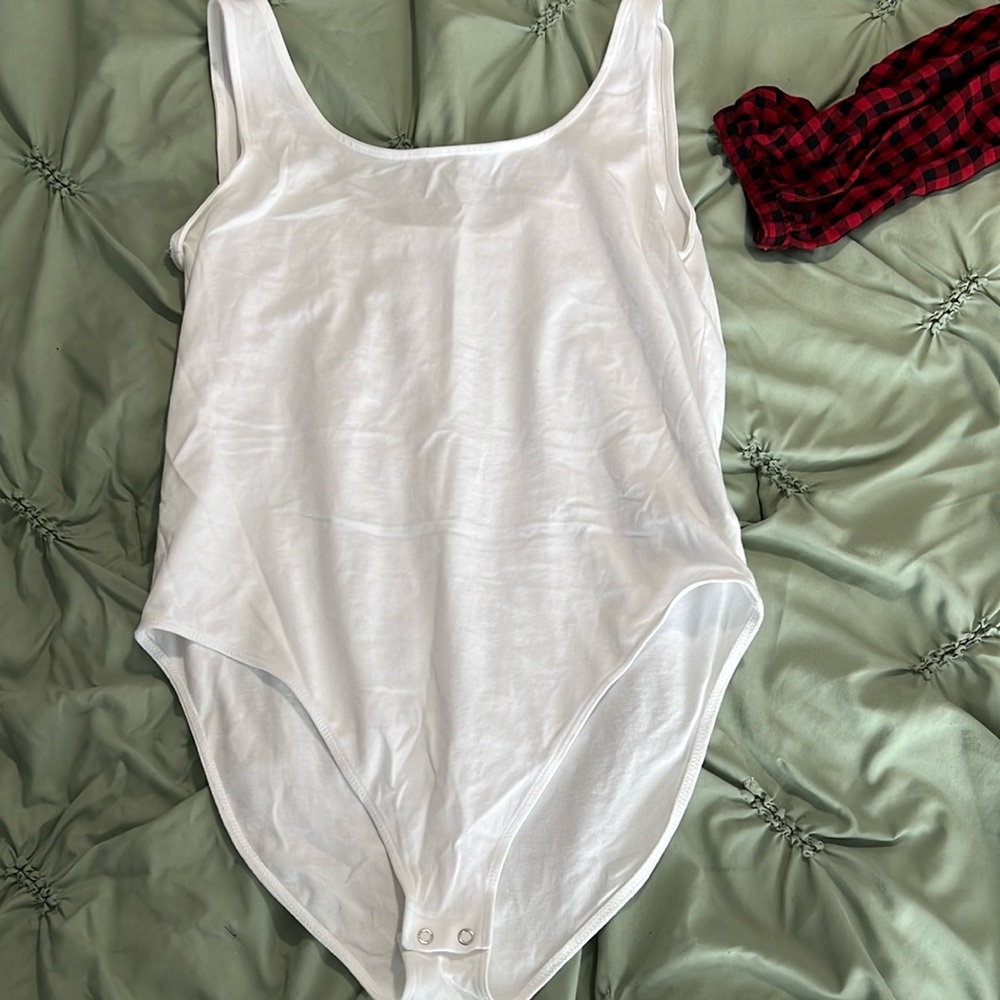 white bodysuit